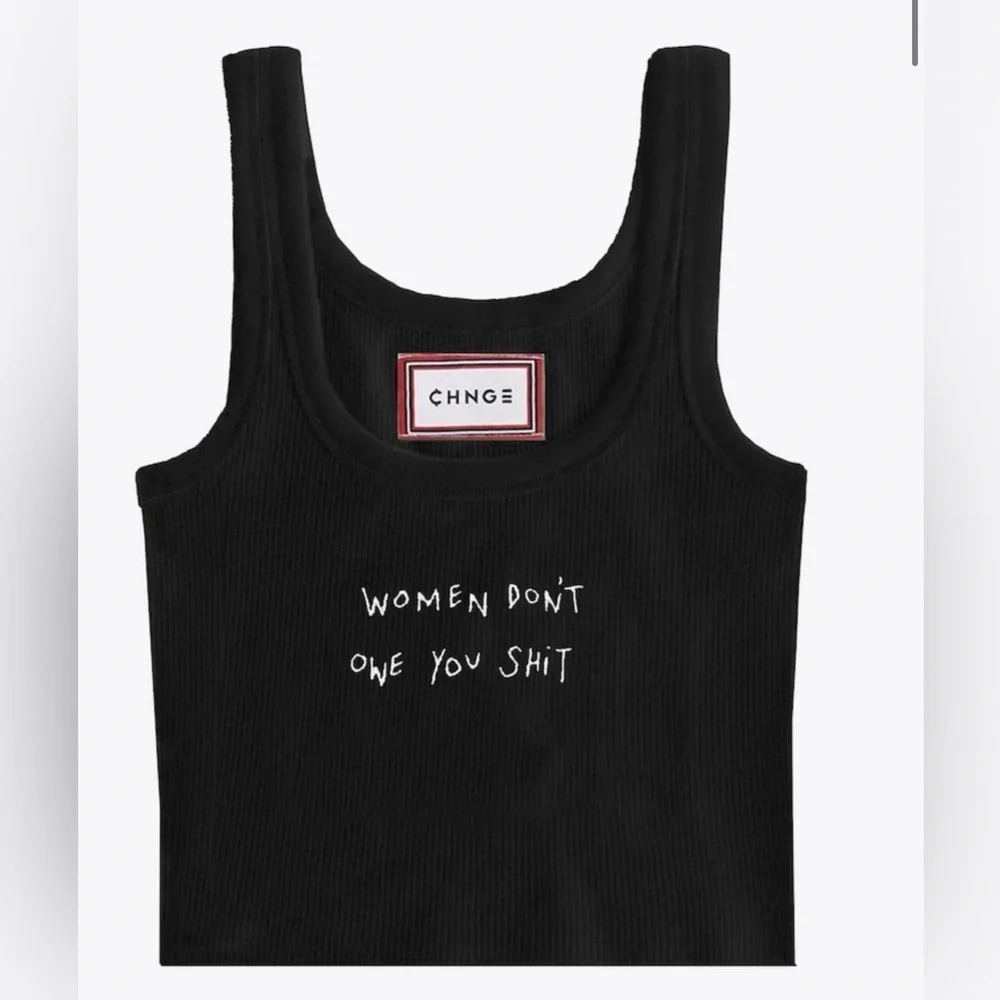 WDOYS Cropped Rib Tank - Picture 2 of 4